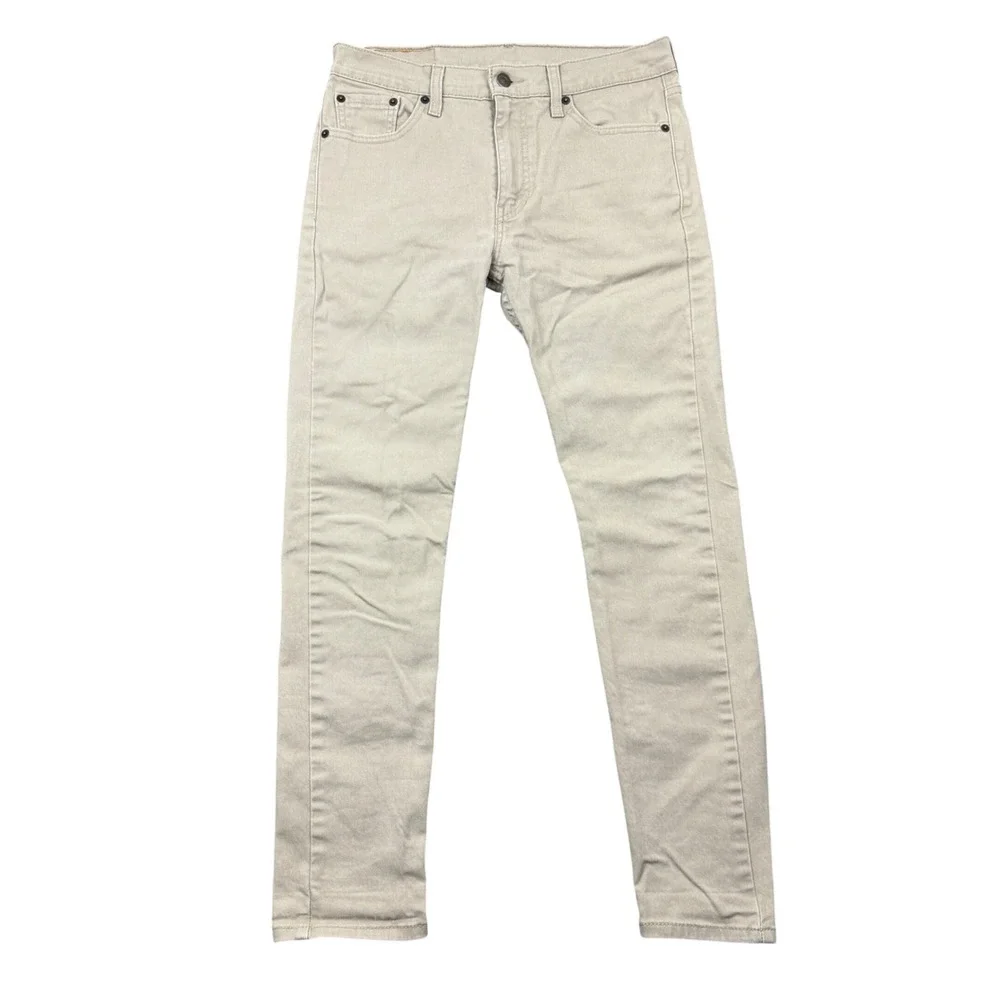 Levis 510 Skinny Fit Khaki Tan Jeans Mens 30x30 (29x28) Minimalist Pants